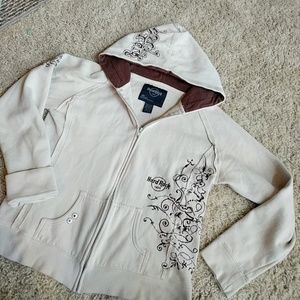 Hard Rock Cafe zipper sweater